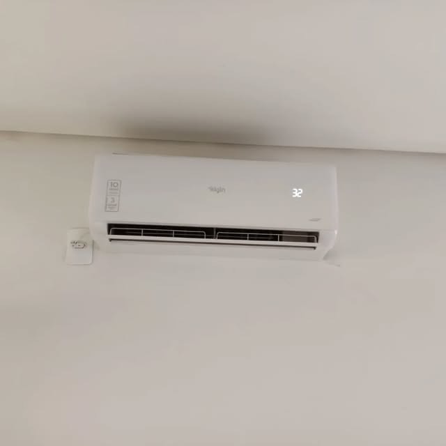Instalação de ar-condicionado split
